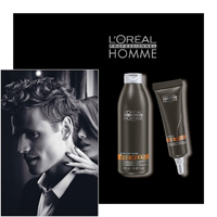 L'OREAL PROFESSIONNEL HOMME - FIBERBOOST och SOIN FIBERFUEL - L OREAL