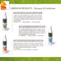 PRODUITS GREENION - Ingrédients natual