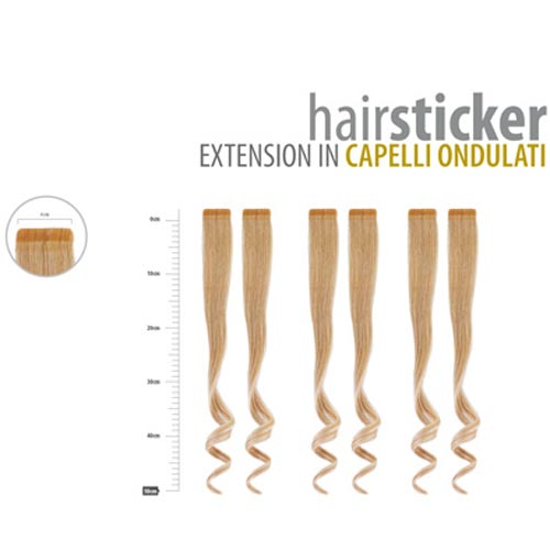 HAIRSTICKER: EXTENSION IN CAPELLI ONDULATI - DIBIASE HAIR